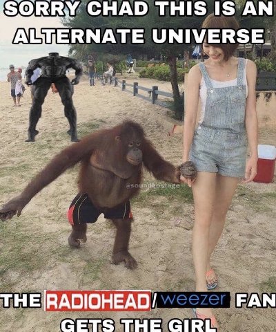 SORRY CHAD THIS IS UNIVERSE THE|RADIOHEAD/ THE GIRL