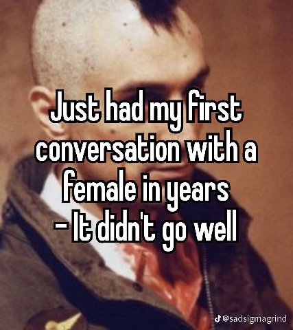 dust had my First conversation with a in years well