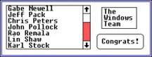 Newe Pack Chris Peters John Pollock Rao Rerala Karl Stock