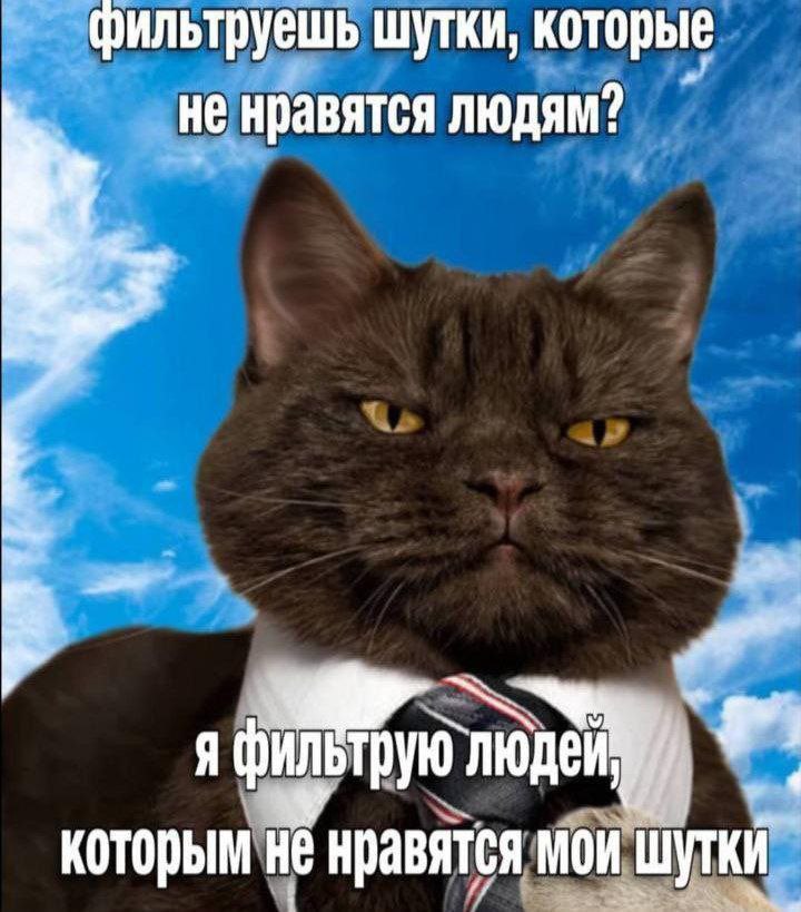 фильтруешь шутки, которые He нравятся людям? которым He нравятся мои Шутки