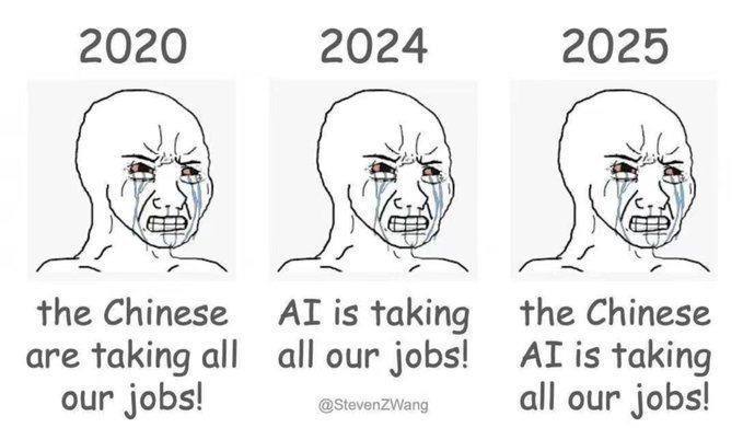 2020 2024 2025 [2 the Chinese the Chinese AT is taking are taking all all our jobs! is taking our jobs! ZWang all our jobs!