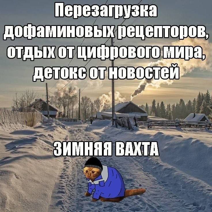 Перезагрузка дофаминовых отдых от цифрового детокс ЗИМНЯЯ ВАХТА