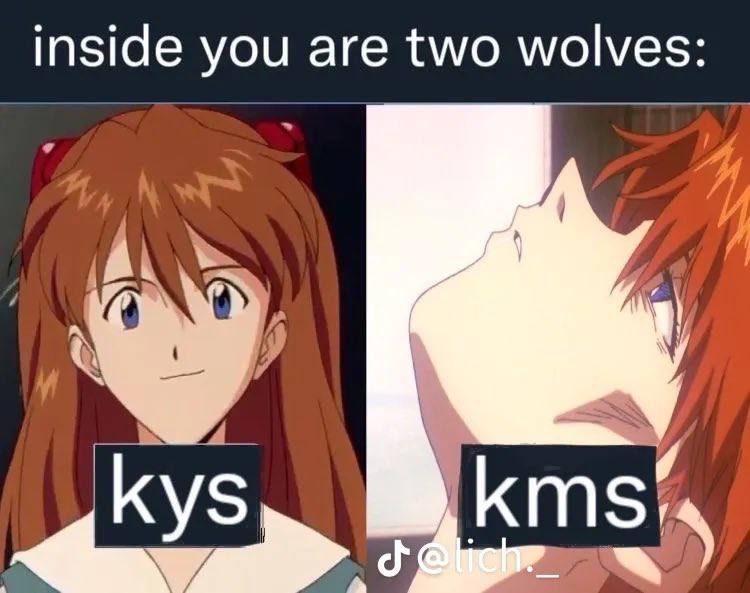 inside you are two wolves: