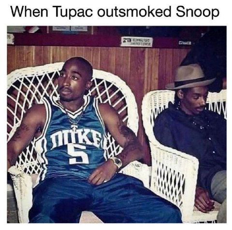 When Tupac outsmoked Snoop ANG i