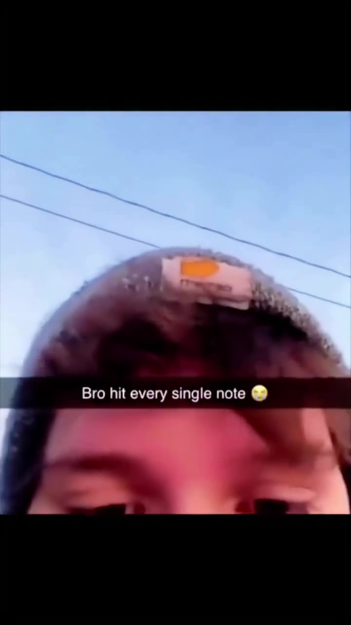 Bro hit every single note @