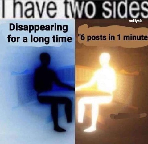 Disappearing Гога long time 1 minute