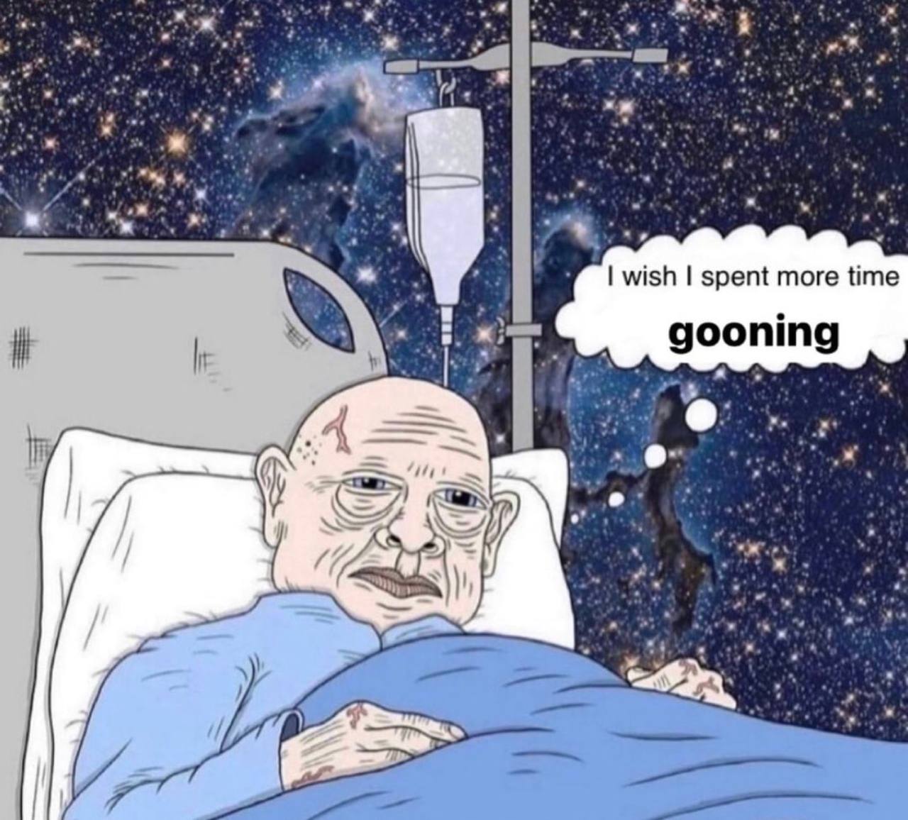 1 wish spent more time gooning