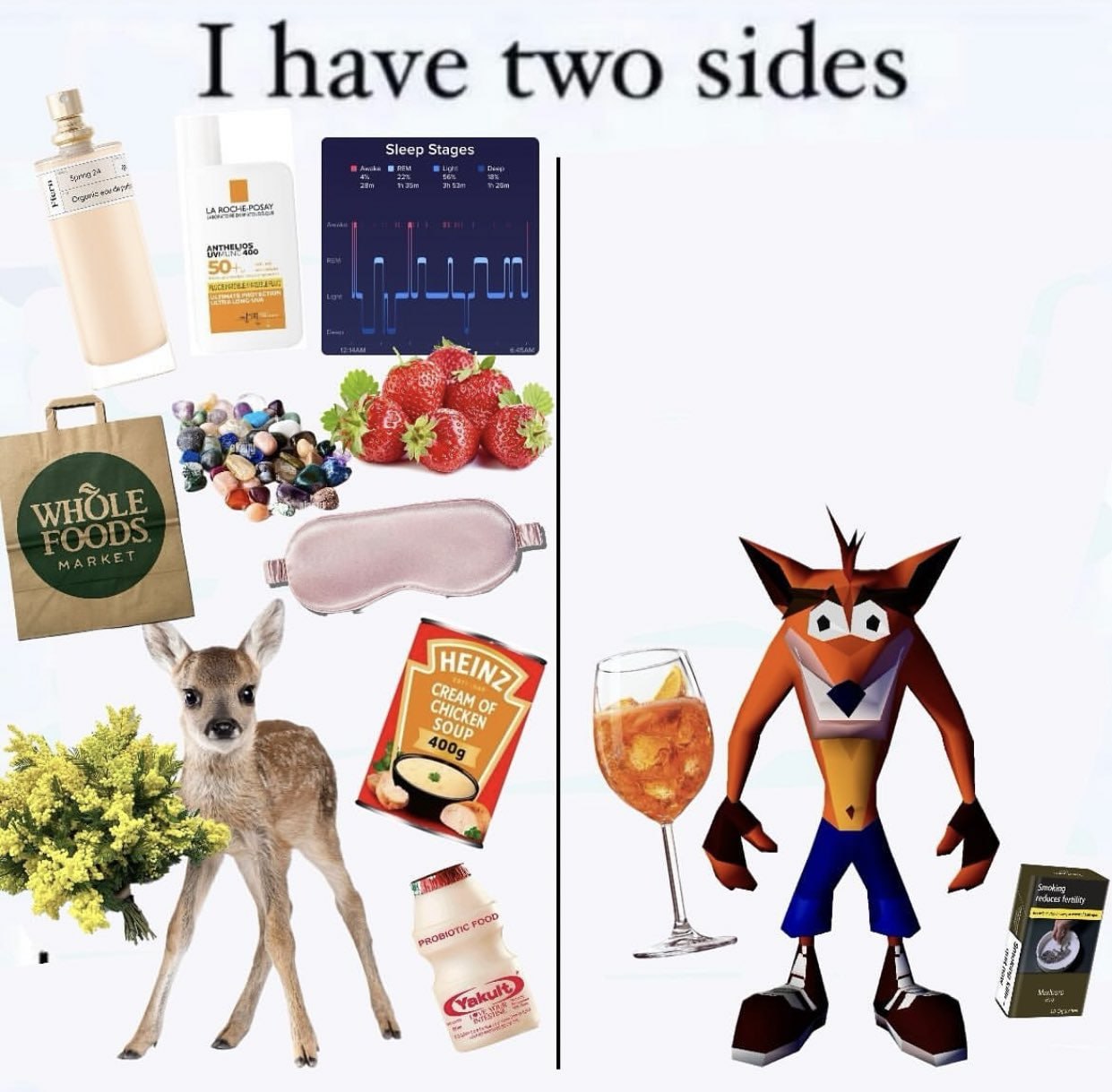 I have two sides WHOLE 14