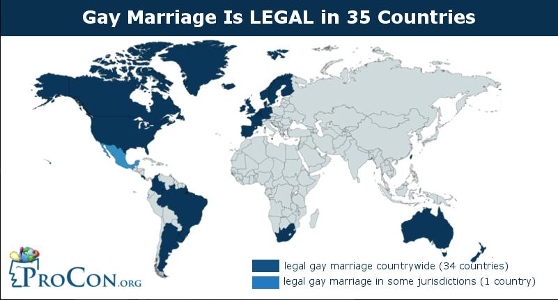 Gay Marriage Is LEGAL 35 Countries я legal gay marriage countrywide (34 countries) ROCON ore gay marriage in some jurisdictions (1 country)