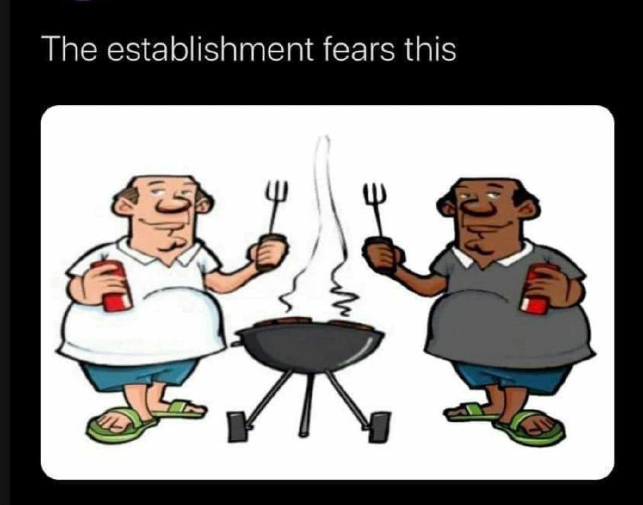 The establishment fears this А