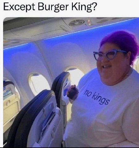 Except Burger King?