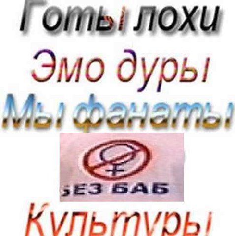 ЛОХИ Эмо дубы Мы