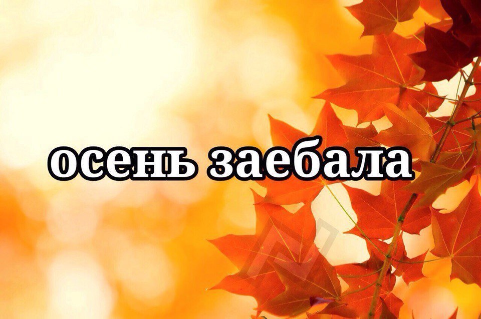 осень