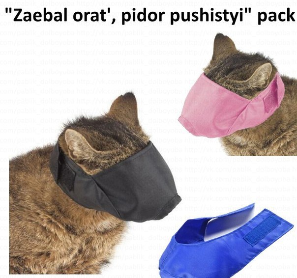 "Zaebal orat', pidor pushistyi" pack