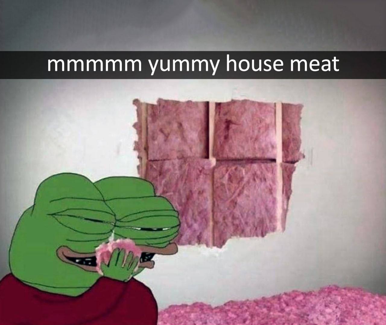 mmmmm yummy house meat
