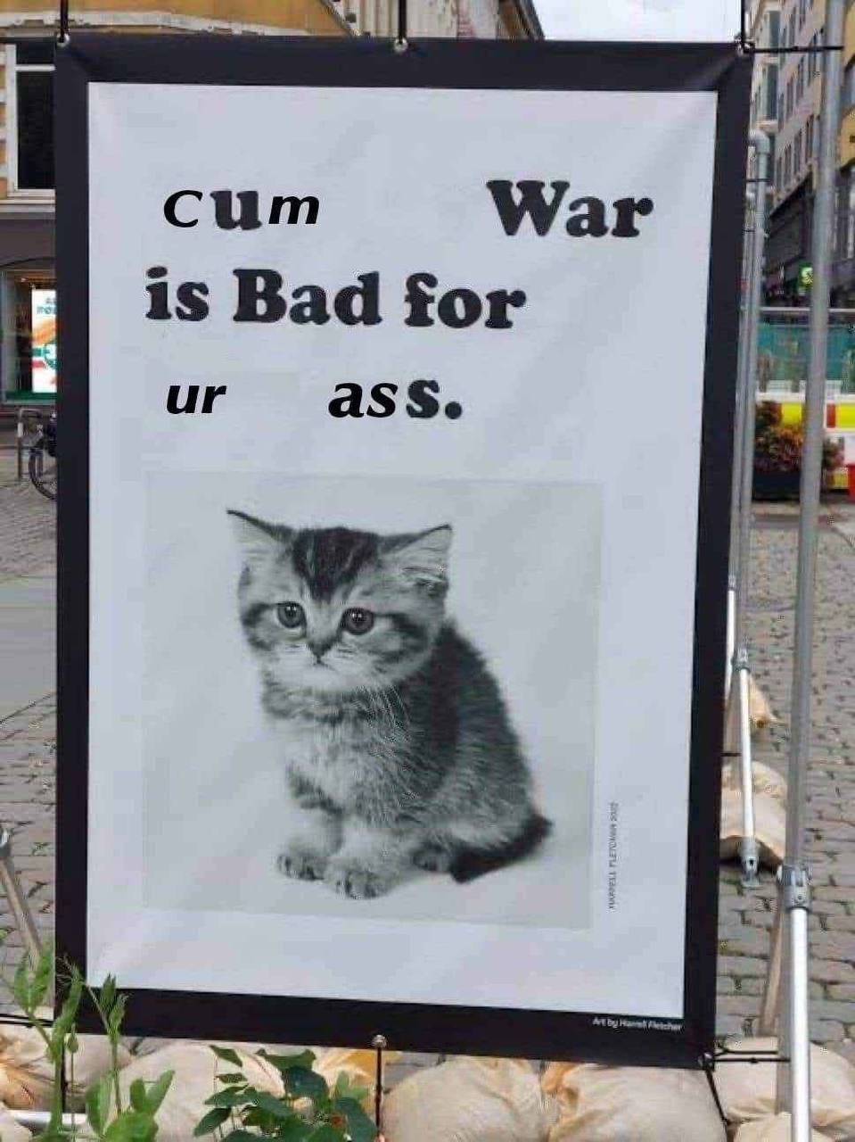 сит War is Bad for а$$. к Wis 3 29