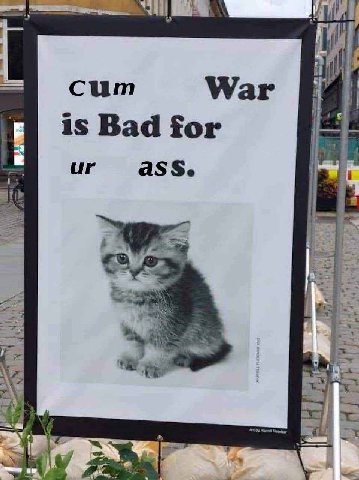 сит War is Bad for а$$. к Wis 3 29