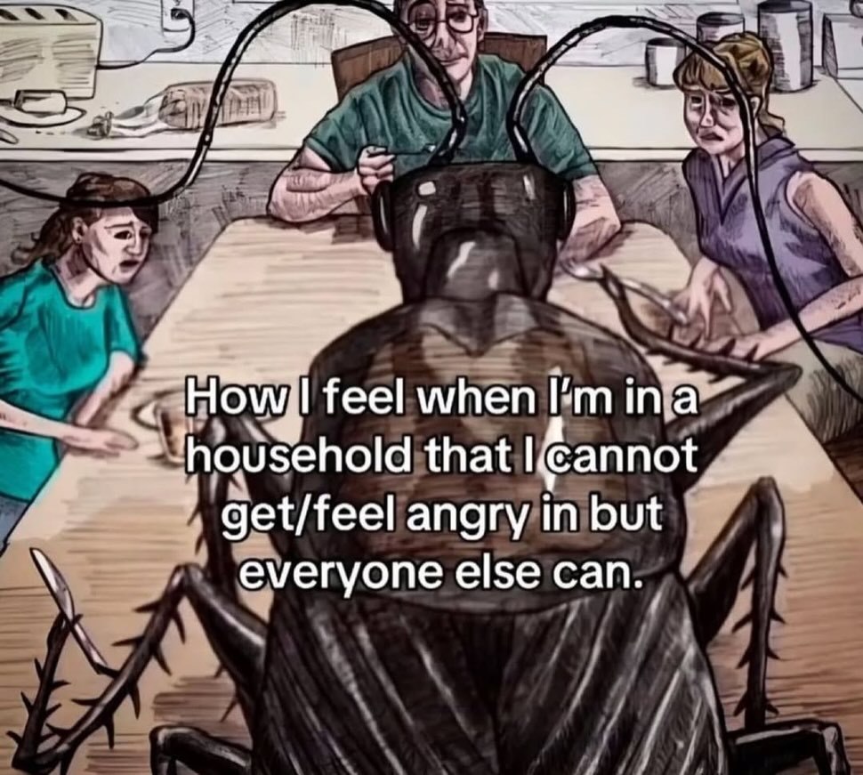 feel when that Get/feel angry in but everyone else can.