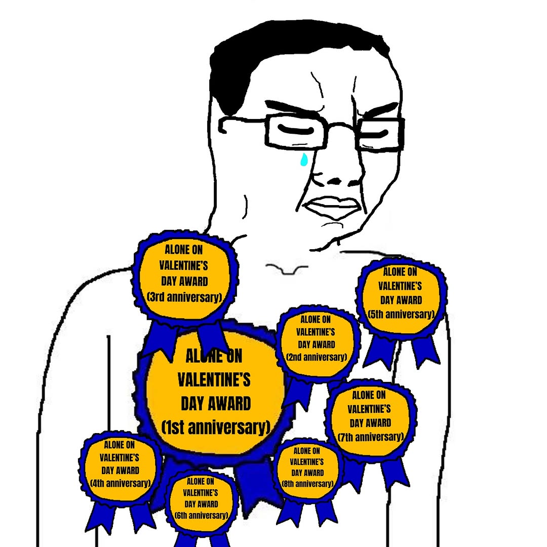 ALONE ON WALENTINE’S DAY AWARD ALONE 01 anniversary), VALENTINE’S (Sth anniversary) DAY AWARD VALENTINE'S ALONE ON DAY AWARD ALGR ON anniversary) VALENTINE’S ALONE ON DAY AWARD DAY AWARD ALONE ОН (ist