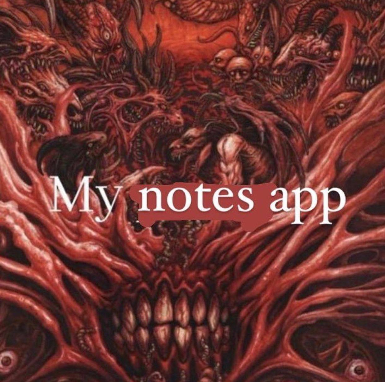 notes app