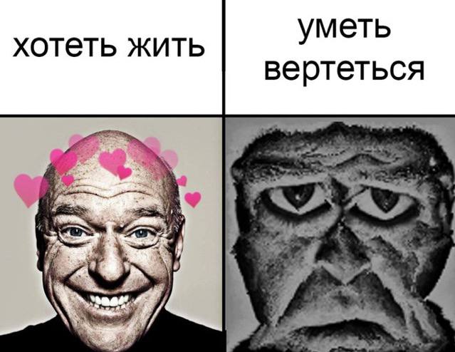 уметь хотеть жить вертеться