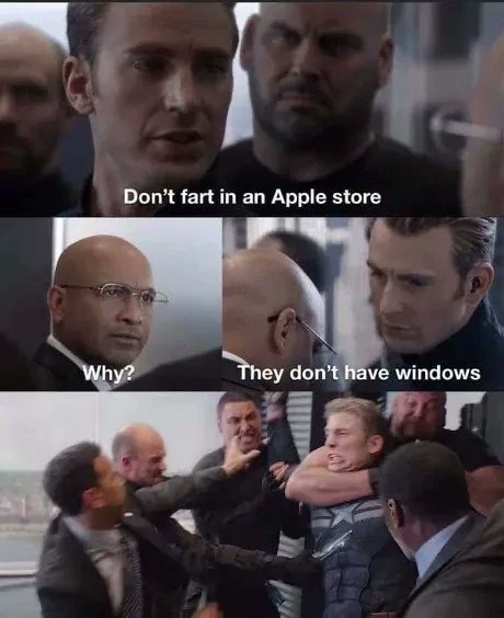 Don’t fart in an store гра Why? They don’t have windows