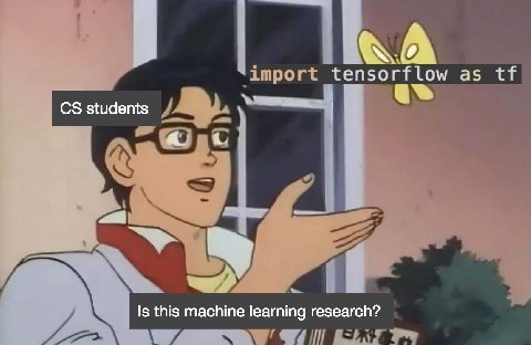 tensorflow as students Is this machine learning research?