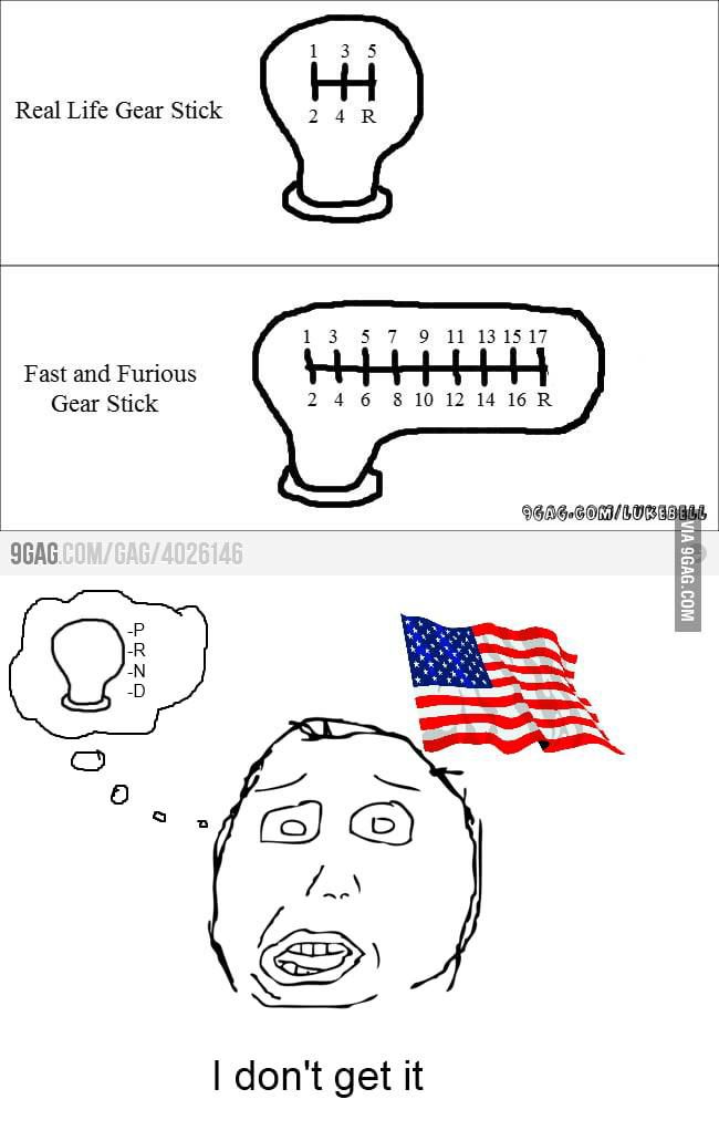 Real Life Gear Stick 13 5 7 9 131517 Fast and Furious Gear Stick 246 14 16 В 9бАб don't get it