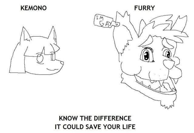 КЕМОМО FURRY KNOW THE DIFFERENCE IT COULD SAVE YOUR LIFE