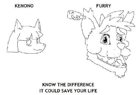 КЕМОМО FURRY KNOW THE DIFFERENCE IT COULD SAVE YOUR LIFE