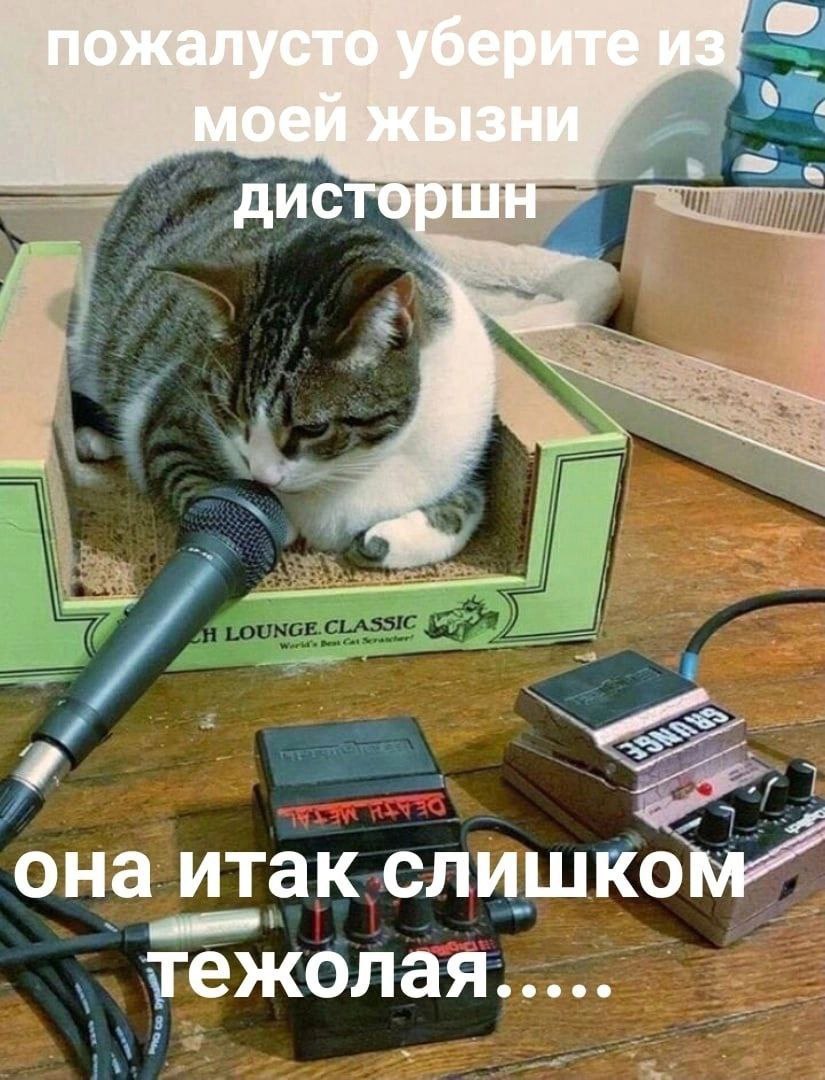 дисторшн она итак тежолая