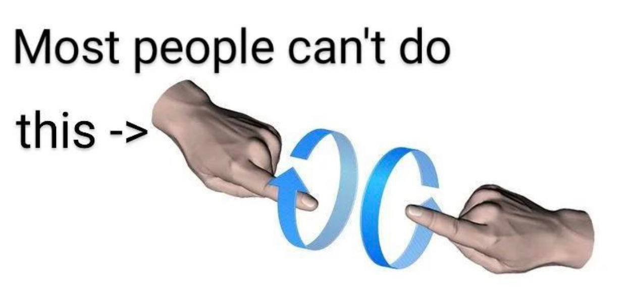 Most people cant this