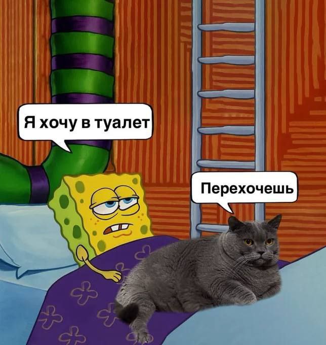 Я хочу в туалет Перехочешь