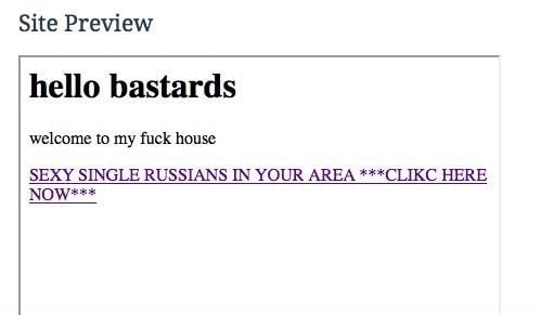 Site Preview hello bastards welcome to my fuck house SEXY SINGLE RUSSIANS IN YOUR AREA ***CLIKC HERE