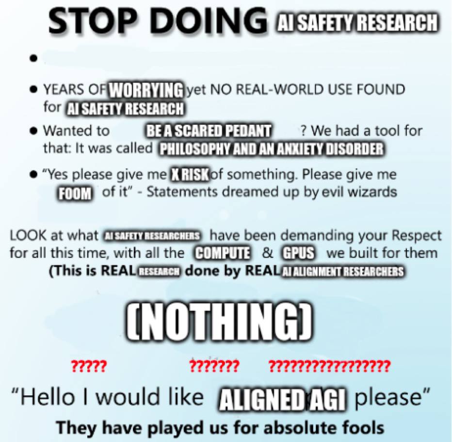 STOP DOING YEARS ОН] NO REAL-WORLD USE FOUND SAFETY RESEARCH Wanted to PHILOSOPHY AND AN ANXIETY DISORDER “Yes please give something. Please give me of it" Statements dreamed up evil wizards LOOK at w