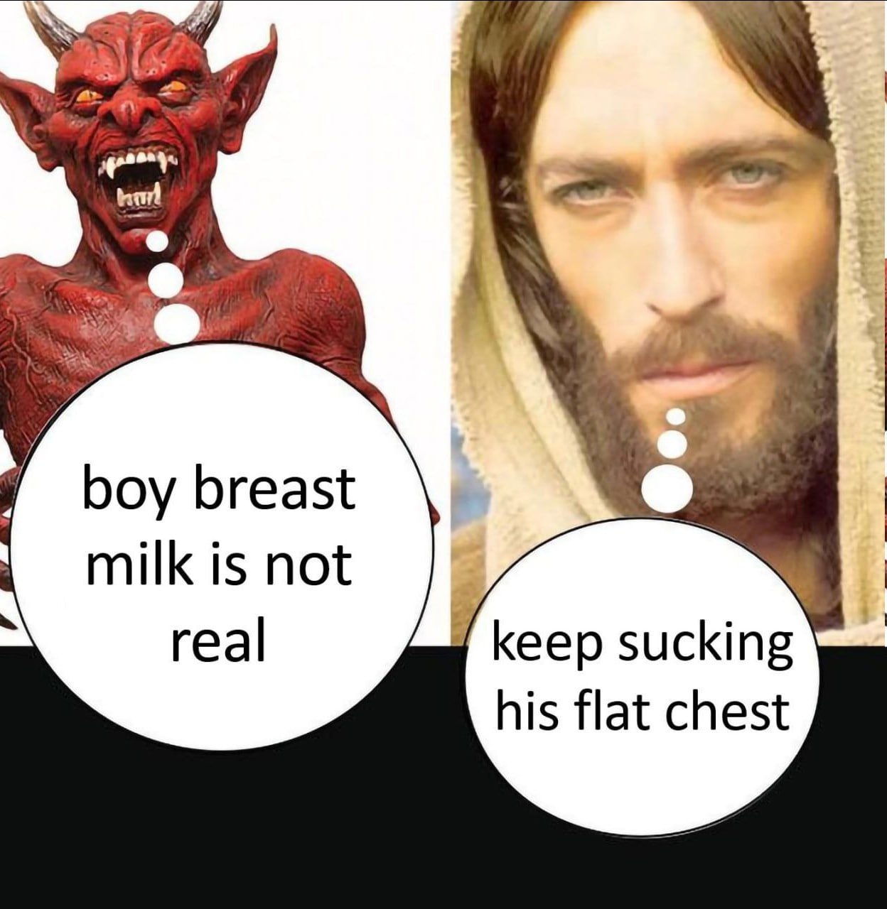 май boy breast milk is not real keep sucking his flat chest