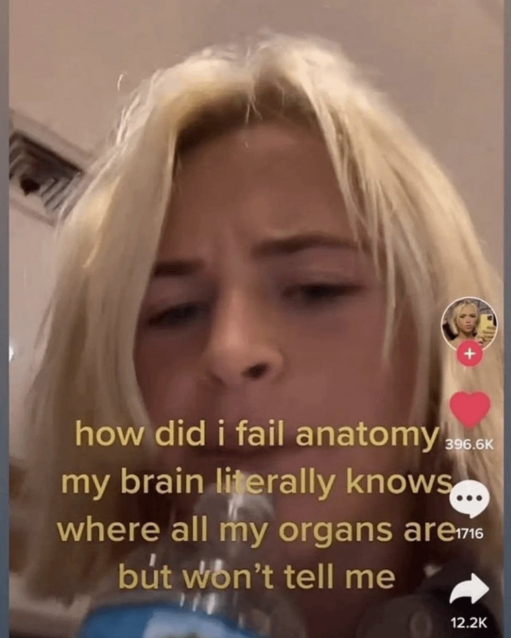 how did fail anatomy my brain know where all my organs but tellme