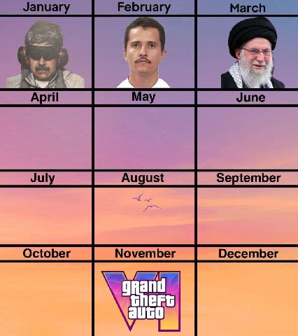 January February March April June July September October December