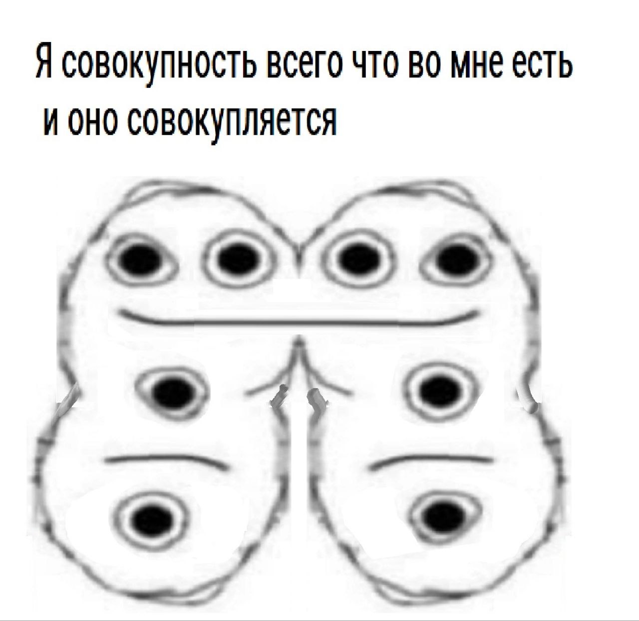 Я СОВОКУПНОСТЬ всего что Мне есть И OHO