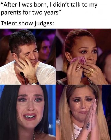 “After was born, didn’t talk to my parents for two years” Talent show judges:
