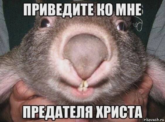 ПРИВЕДИТЕ МНЕ ПРЕДАТЕЛЯ ХРИСТА