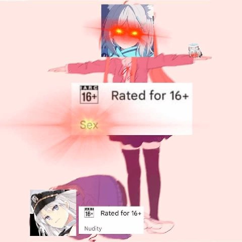 Rated for 16+ ъех Rated for Nudit