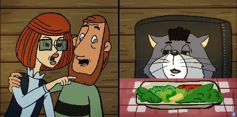 -Мам, можно мне спорящего с женщинами кота?
-Сына, у нас уже есть кот дома
Кот дома: