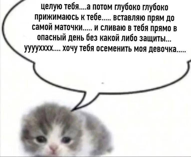 целую тебя....а потом глубоко глубоко прижимаюсь к тебе..... вставляю прям до самой маточки..... и сливаю в тебя прямо в опасный день без какой либо защиты... уууухххх.... хочу тебя осеменить моя дево