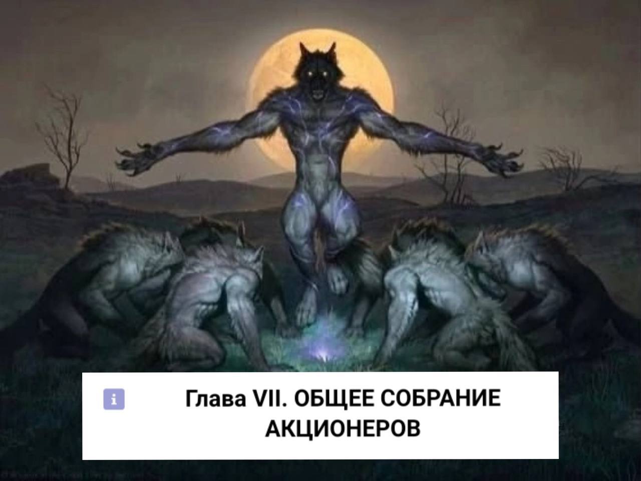 Глава ОБЩЕЕ СОБРАНИЕ АКЦИОНЕРОВ