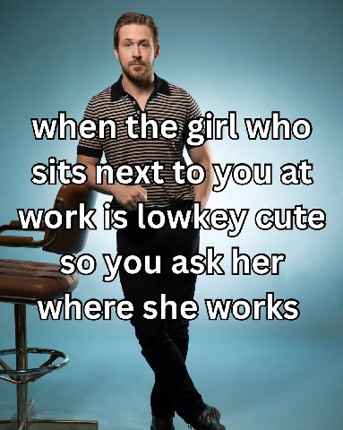 when the sits hext to Vou at wor is where she works