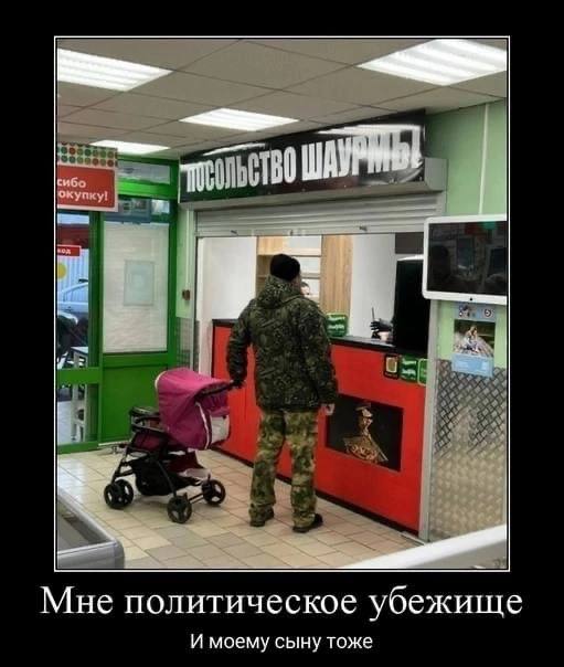Мне политическое убежище И моему сыну тоже