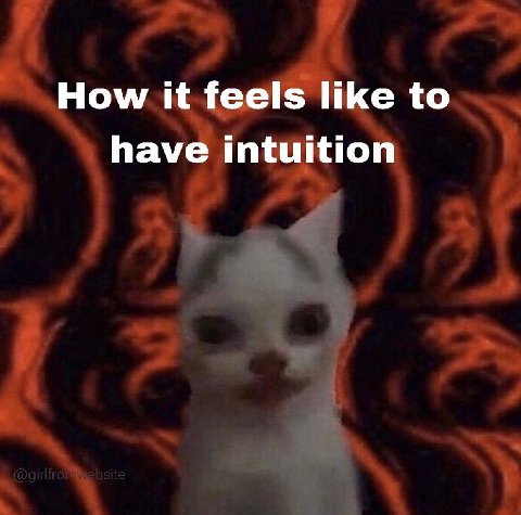 How it feels like to have intuition