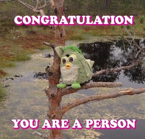 СОМСКАТОГАТТОМ You ARE A PERSON