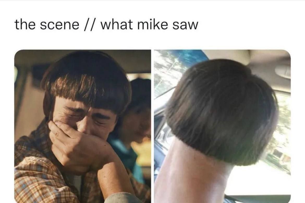 the scene what mike saw